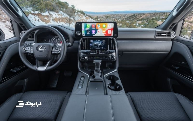 امکانات رفاهی و کابین لکسوس LX600